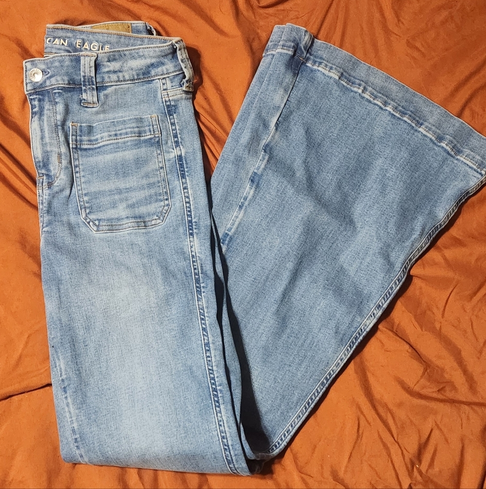 American Eagle Outfitters Denim Flare Jeans